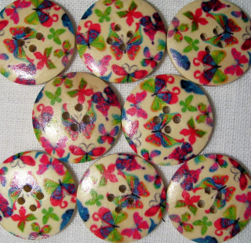 Bouton bois 3 - bois,