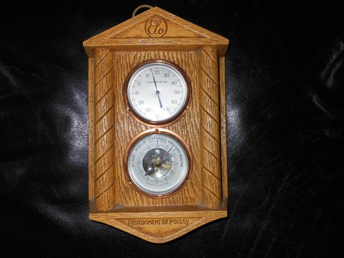 Ancien baromètre thermomètre - ancien,