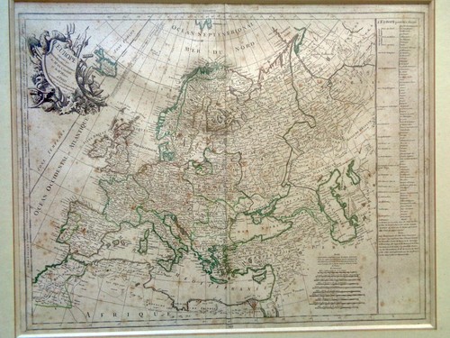 Grande carte ancienne - grande,