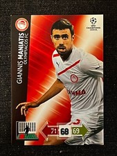 CARD PANINI ADRENALYN UEFA CHAMPIONS LEAGUE 2012/13 GIANNIS MANIATIS OLYMPIACOS