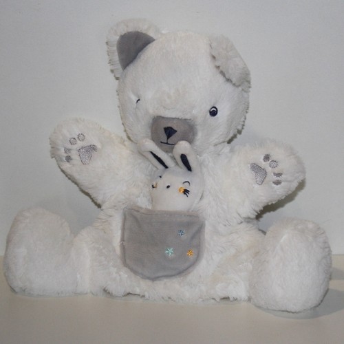 Doudou ours lapin simba - doudou,