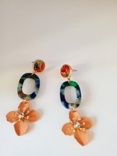 🌸 Boucles d'Oreilles Fleur