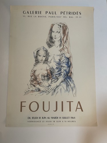 Affiche lithographie 1964