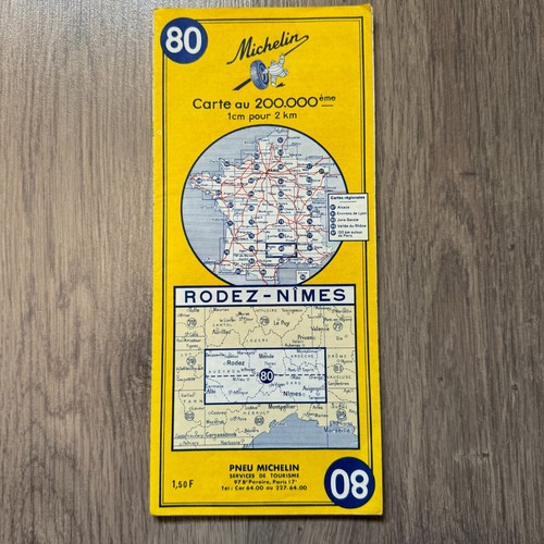 Carte routière michelin - michelin, 80