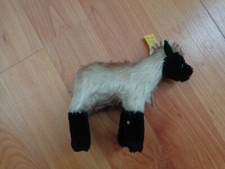 Vintage 1950'S Steiff Mohair Course Montagne Mouton Chèvre Peluche EAN 1312,00