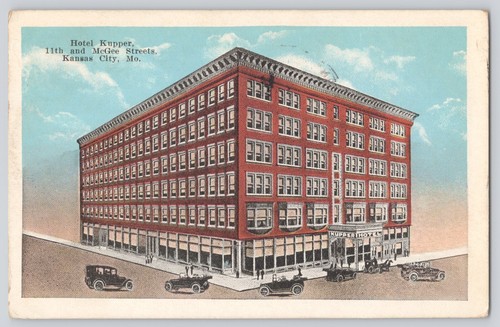Postcard missouri kansas - postcard,