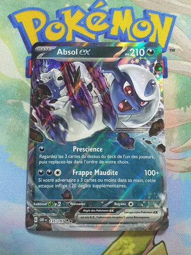 Carte pokemon absol - pokemon, obf