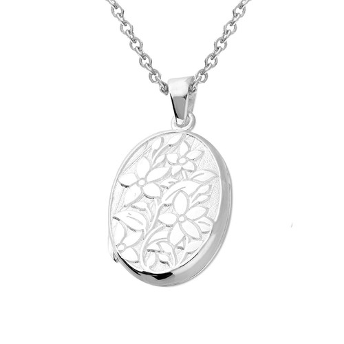 Argent sterling fleur vintage - argent,