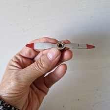 meccano CONSTRUCTEUR D'AVION hélice ( petite  8 cm cm) p35 Grise