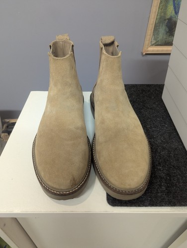 Zara brown chelsea boots men - chelsea,
