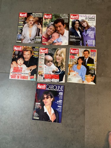 Paris match lot - paris, magazines