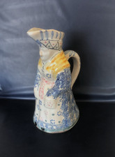 Ancien PICHET JACQUELINE, faience, ceramique, pichet jacqueline, pichet jacquot