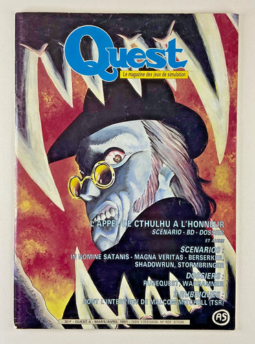 Magazine jdr quest - magazine,