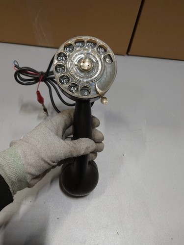 Téléphone cadran rotatif - téléphone, À