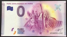 Billet euro Souvenir PARC