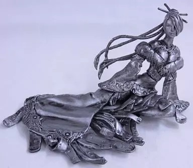Mini figurine métallisée