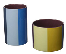 Lot de 2 pots à plantes en