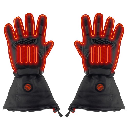 Gants moto chauffants - gants, de
