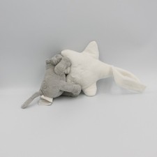 Doudou musical vache grise avec étoile poudre d'étoiles NOUKIE'S - 29215