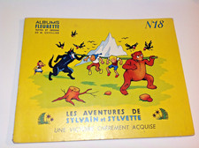 SYLVAIN ET SYLVETTE  FLEURETTE UNE VICTOIRE CHEREMENT ACQUISE n°18a 1956