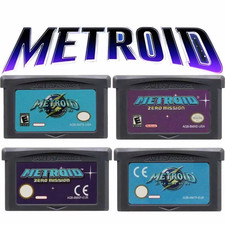 Metroid Fusion, Zero Mission (Nintendo Game Boy Advance, 2002) NEUF PAL US
