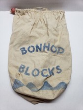 VINTAGE WOOD BLOCK TOYS CANVAS