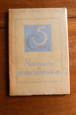 Henri DUVERNOIS - Cinq