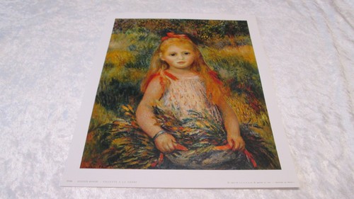 Ancienne lithographie renoir - lithographie,