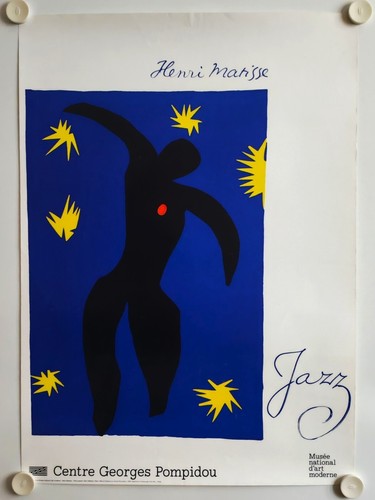 Affiche henri matisse - matisse, jazz