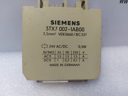 Relais siemens 3tx7 002 - 3tx7, 002-1ab00