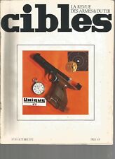 CIBLES N°39 PISTOLET SCHWARZLOSE / STRIM F1 / BAIONNETTE MAUSER MOD. 1898