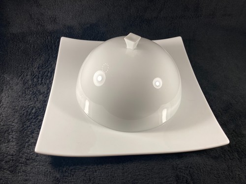 Assiette cloche porcelaine - cloche, –