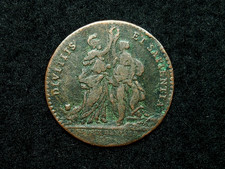 JETON CU. F.M. 29mm LOUIS XV -