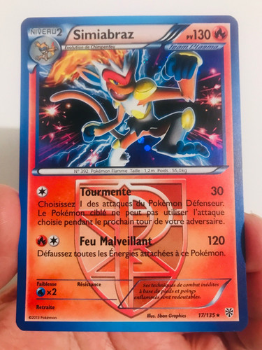 Carte pokemon simiabraz 135 - pokemon, 17/135