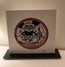 Keith Haring  : Impression sur panneau rigide avec COA. Exemplaire Unique