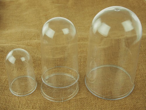Plastic clear dome wedding - clear,