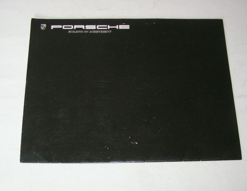 Prospectus brochure porsche - brochure,