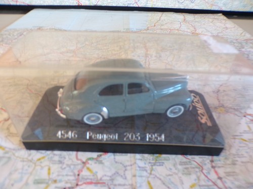 Peugeot 203 gris vert - 203,