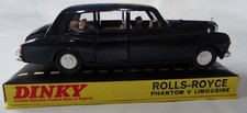 Dinky toys ROLLS ROYCE PHANTOM V  n° 152 de 1965 dans boîte d'origine