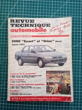 BY012 REVUE TECHNIQUE AUTOMOBILE - FORD ESCORT ET ORION 1991