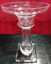 Grand vase / Bougeoir en Verre