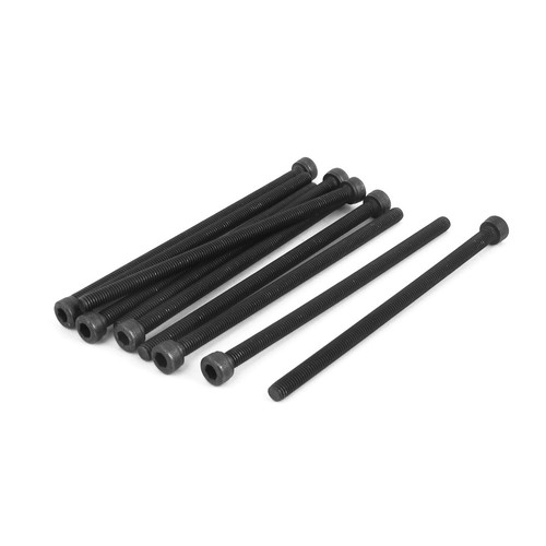 10pcs m5x100mm noir acier - 10pcs,