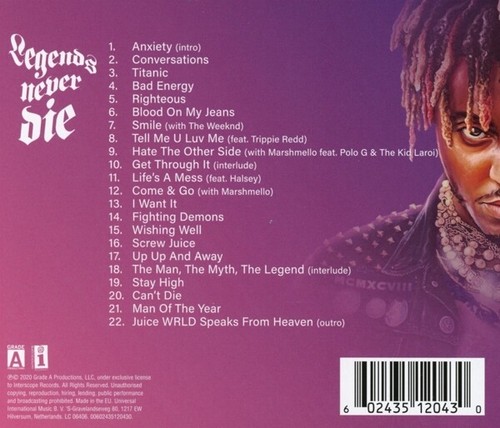 Juice wrld legends never - never, die