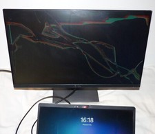 DELL P2219H 0CM6RM - Ecran LCD 21.5" + Pied - Dalle HS fissurée pour pièces