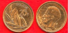BELGIQUE . 20 FRANCS 1980 