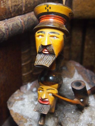 Lot pipes satyrique - satyrique, bois