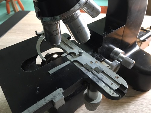 Microscope leitz ortholux - microscope,