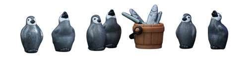 Playmobil pingouins bébés