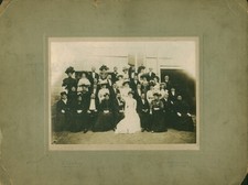 Photo ancienne mariage 1900 -