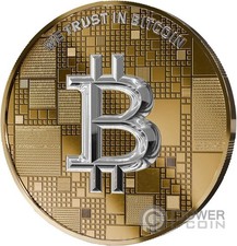 WHALE Satoshi Bitcoin Medaille Argent